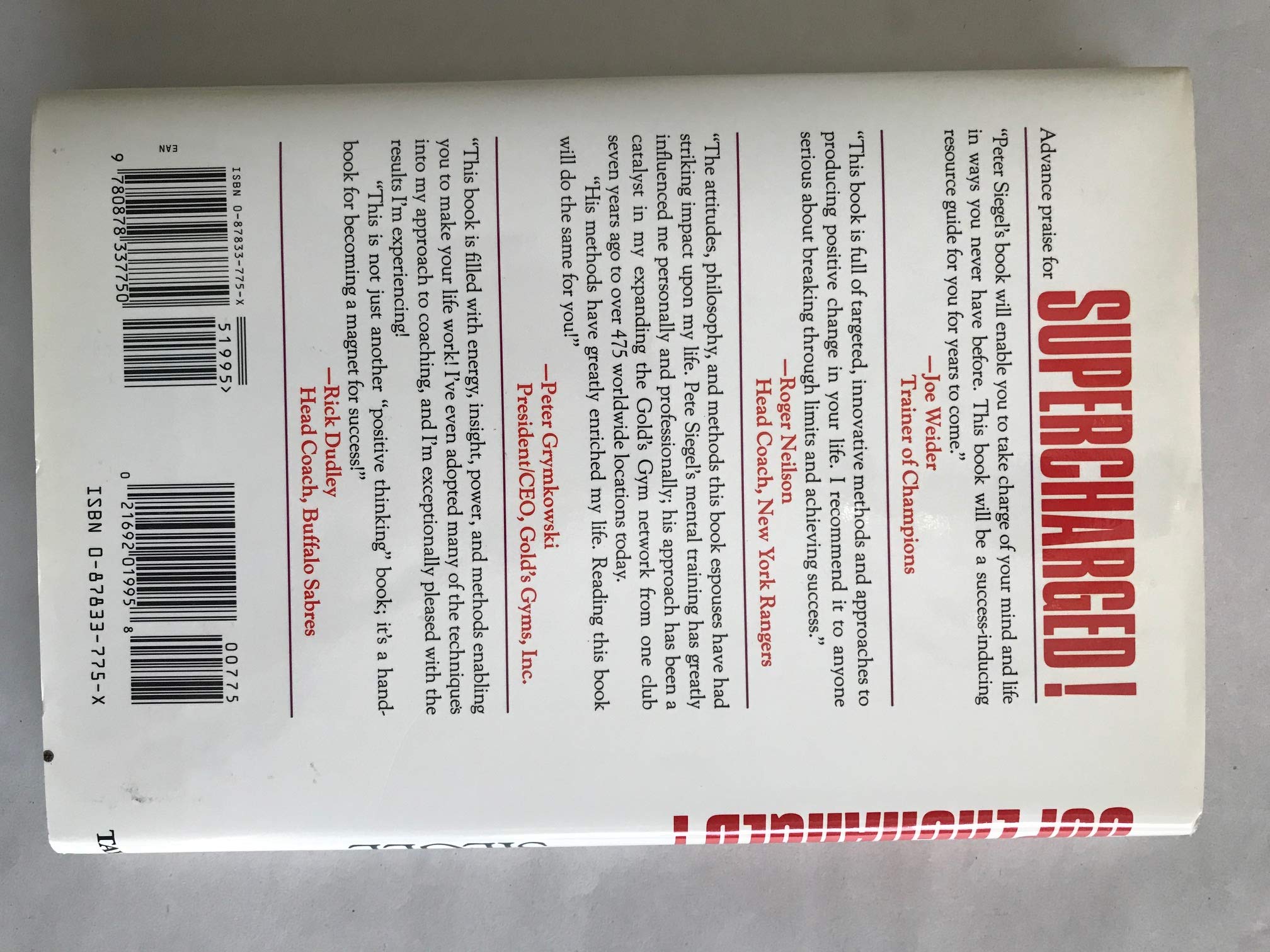 Supercharged!,Used