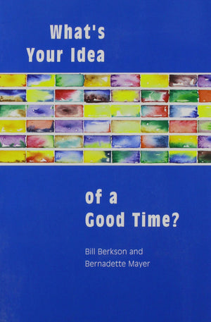 What's Your Idea of a Good Time? Interviews and Letters 19771985,Used