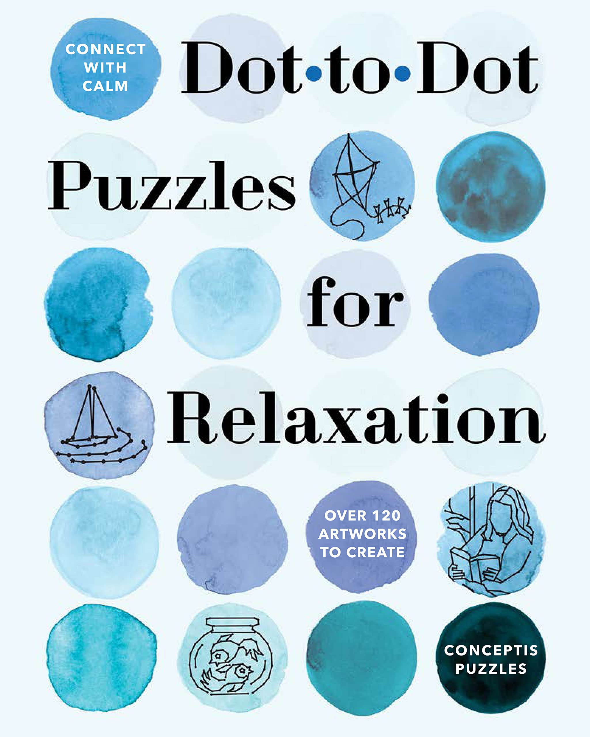 Connect with Calm: DottoDot Puzzles for Relaxation,Used