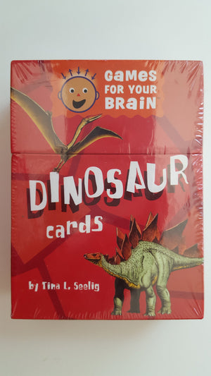 Dinosaur Cards (Games for Your Brain),Used