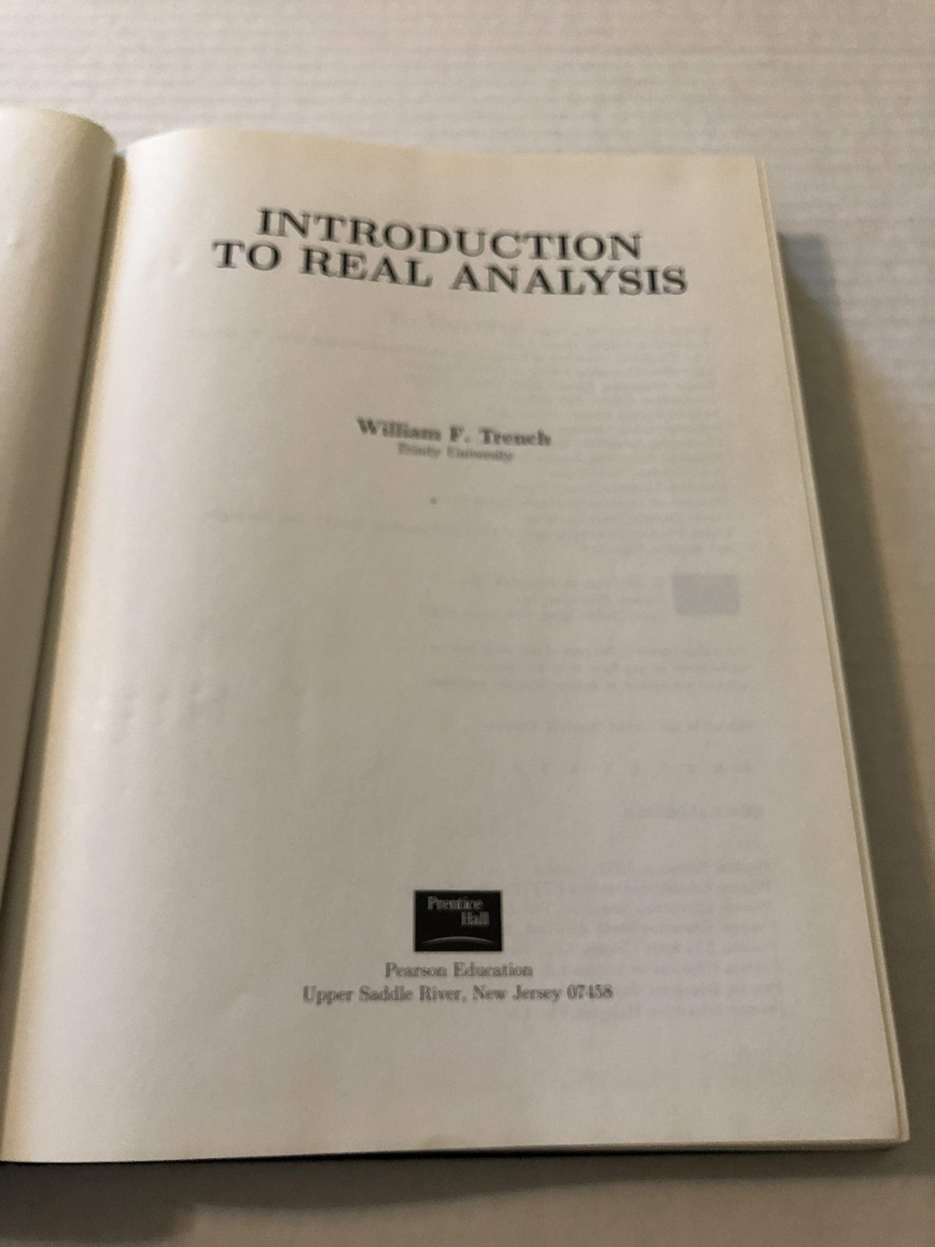 Introduction to Real Analysis,New