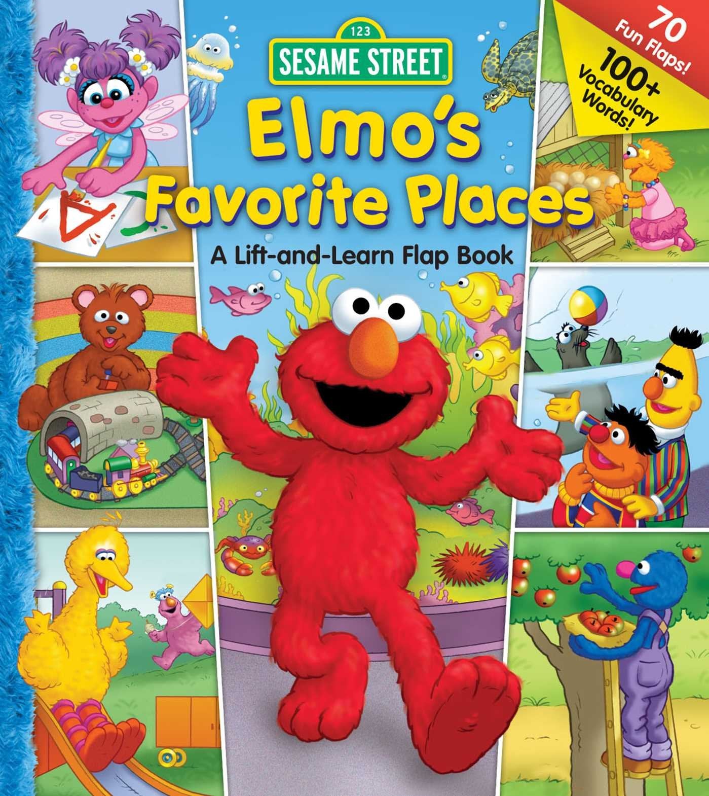 Sesame Street Elmo's Favorite Places (LifttheFlap),Used