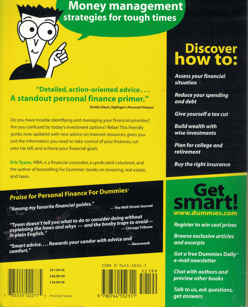 Personal Finance For Dummies,New