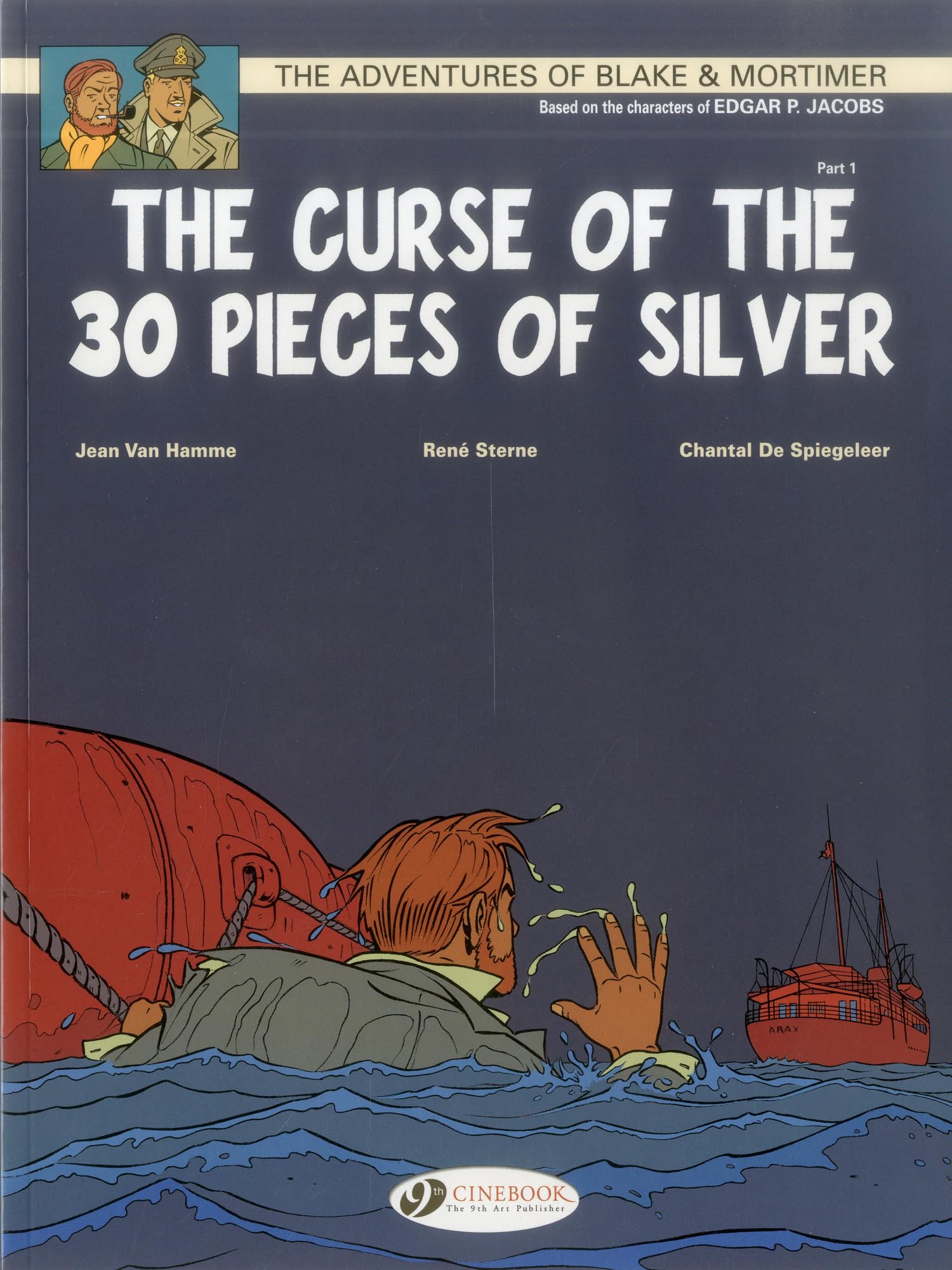 The Curse Of The 30 Pieces Of Silver Part 1 (Blake & Mortimer),New