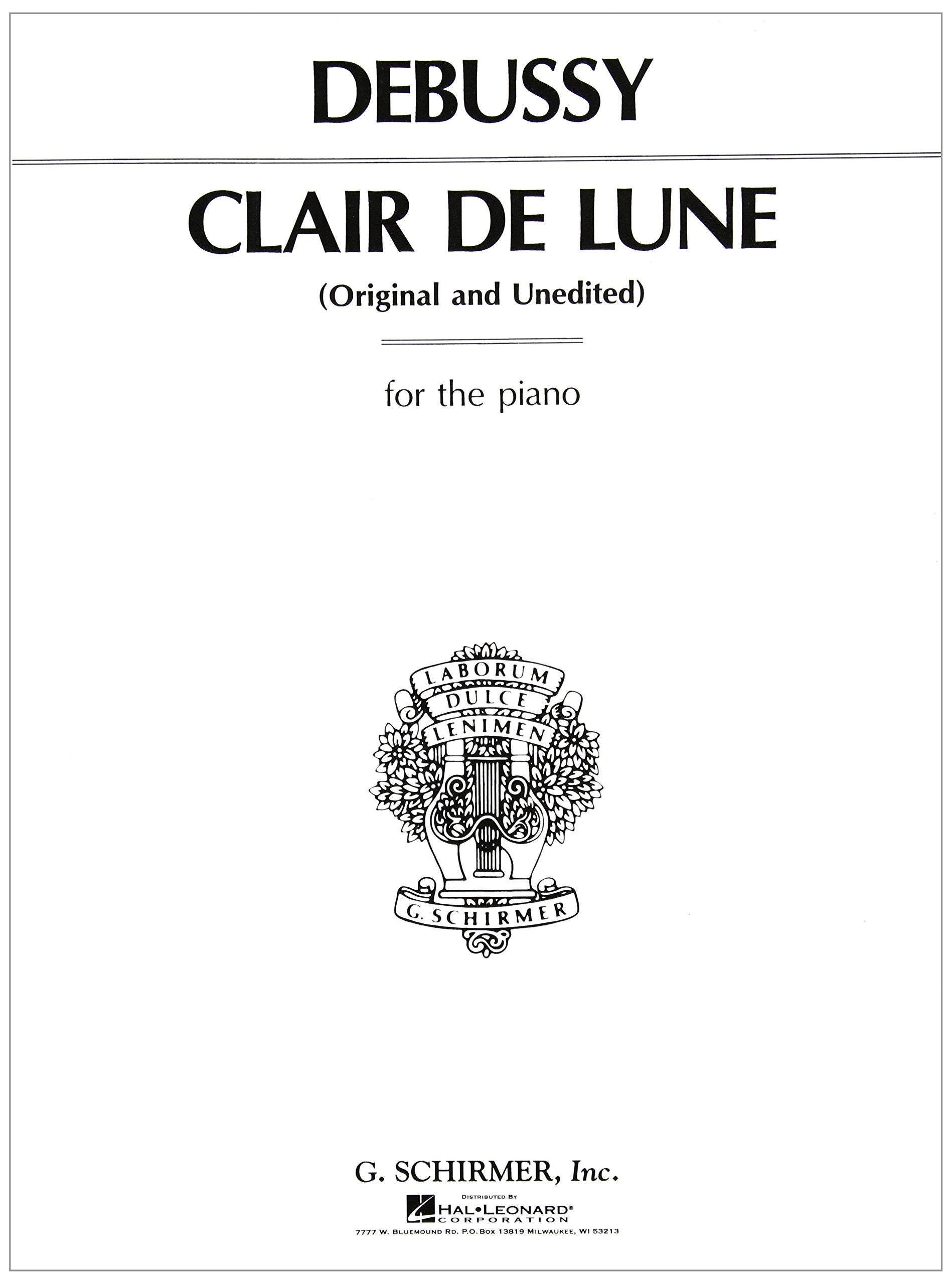 Clair de Lune: Piano Solo,Used