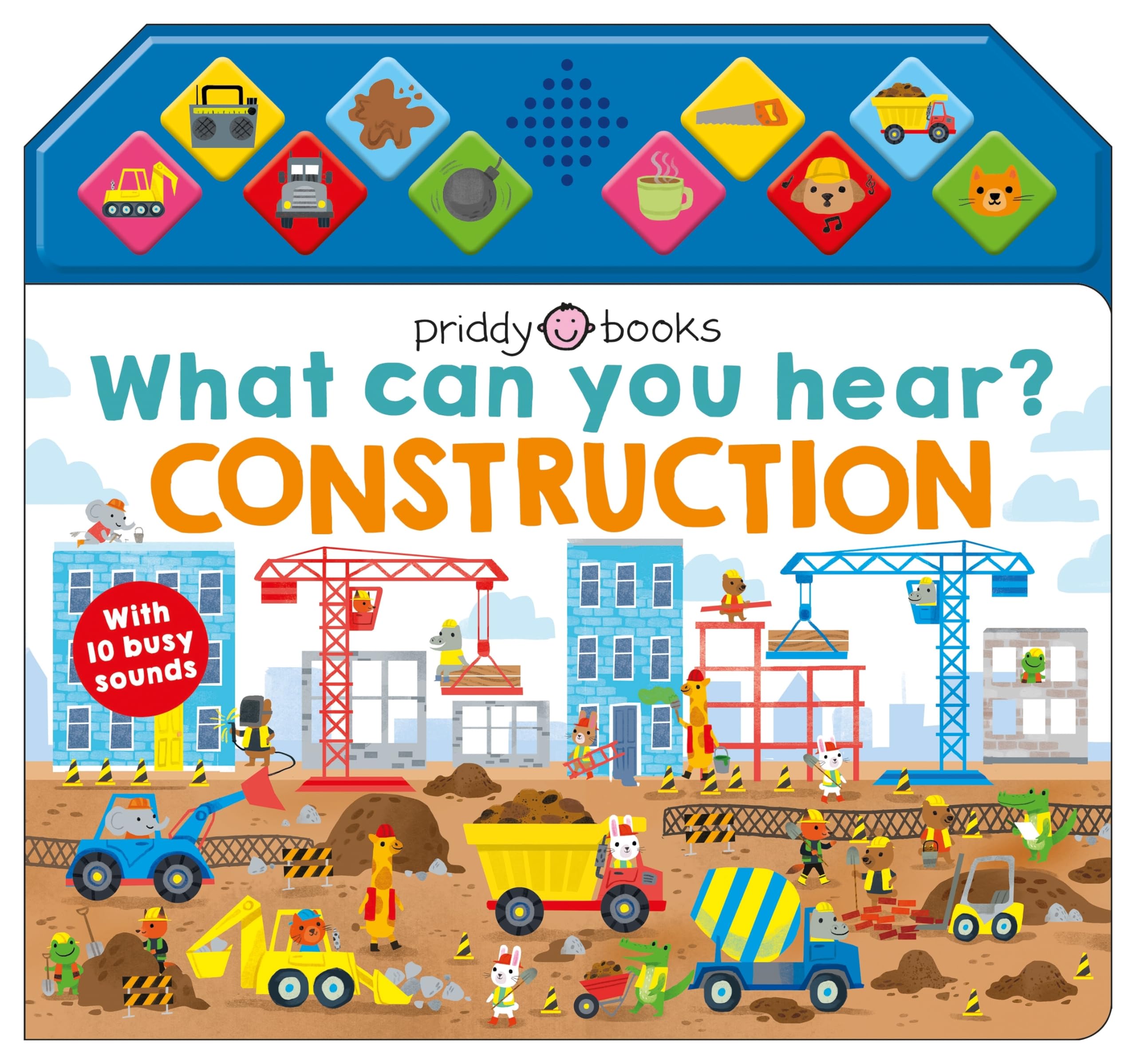 What Can You Hear?: Construction: With 10 Busy Sounds,Used