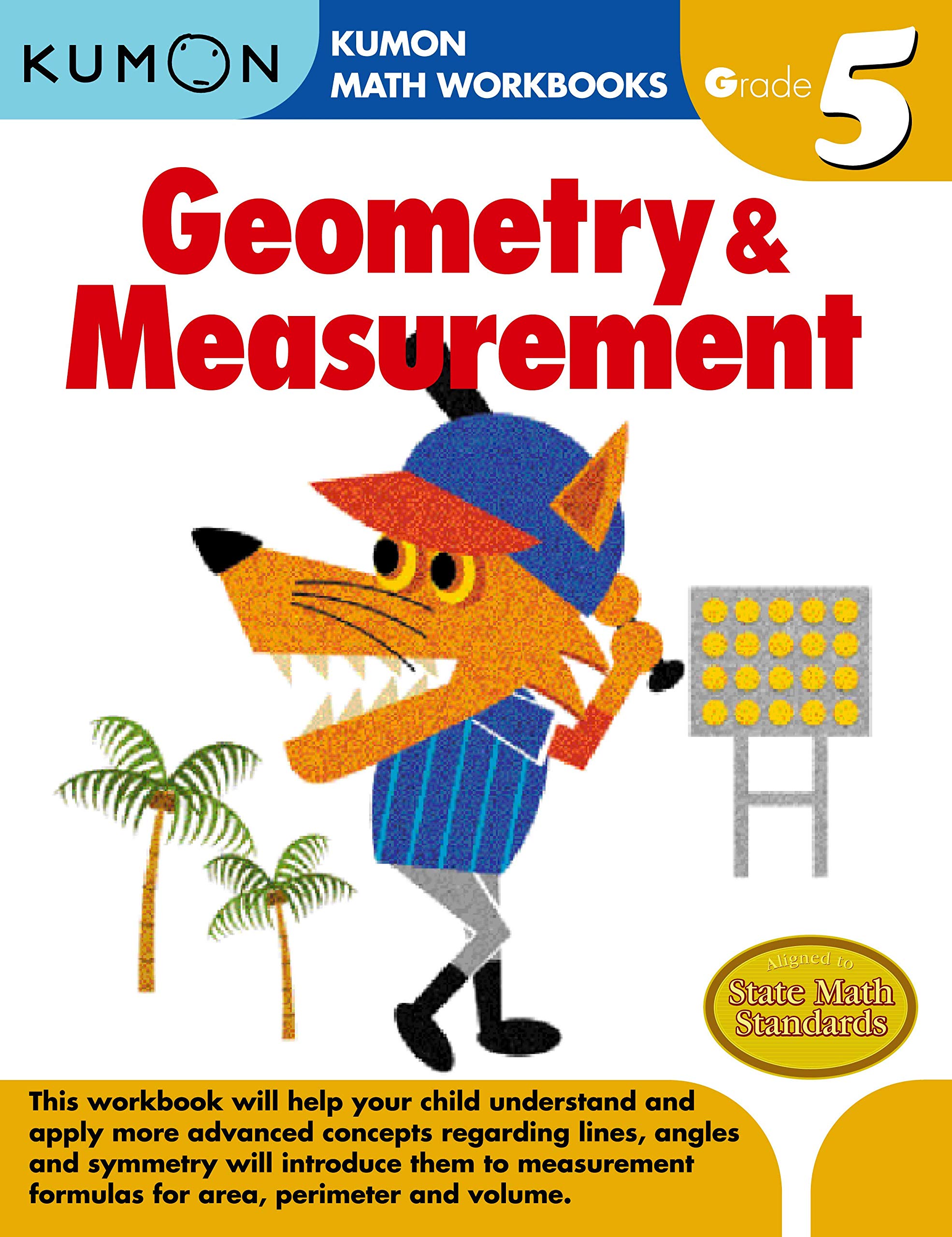 Kumon Grade 5 Geometry & Measurement (Kumon Math Workbooks) (Kumon Math Workbooks Grade 5),New