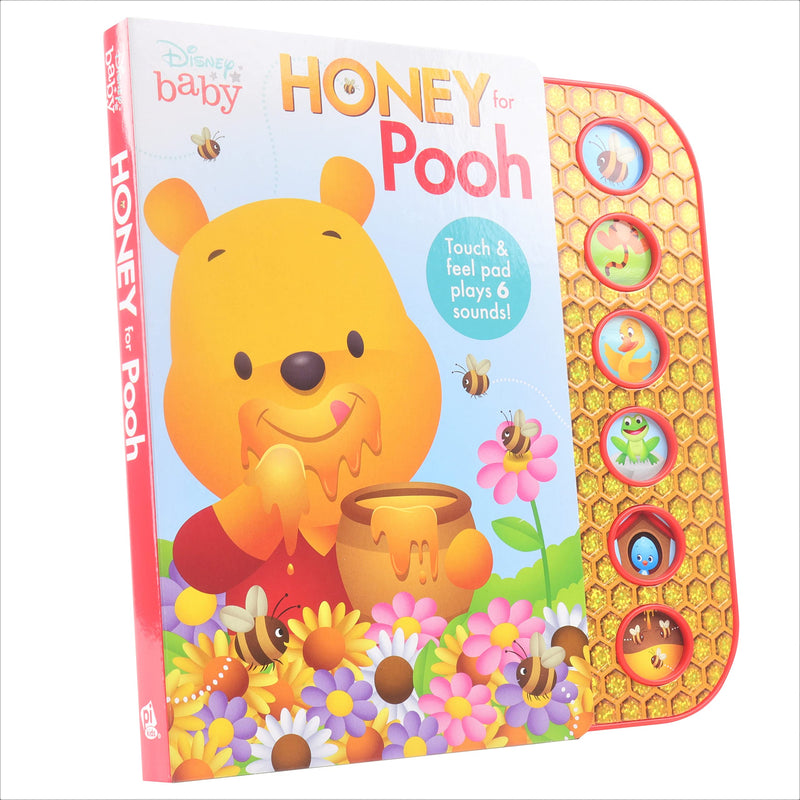 Disney Winnie the Pooh  Honey for Pooh Touch & Feel Textured Sound Pad for Tactile Play  PI Kids,Used