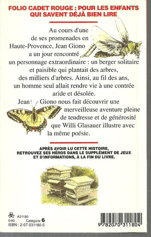 Lhomme Qui Plantait Des Arbres (Man Who Plants Trees) (French Edition),Used