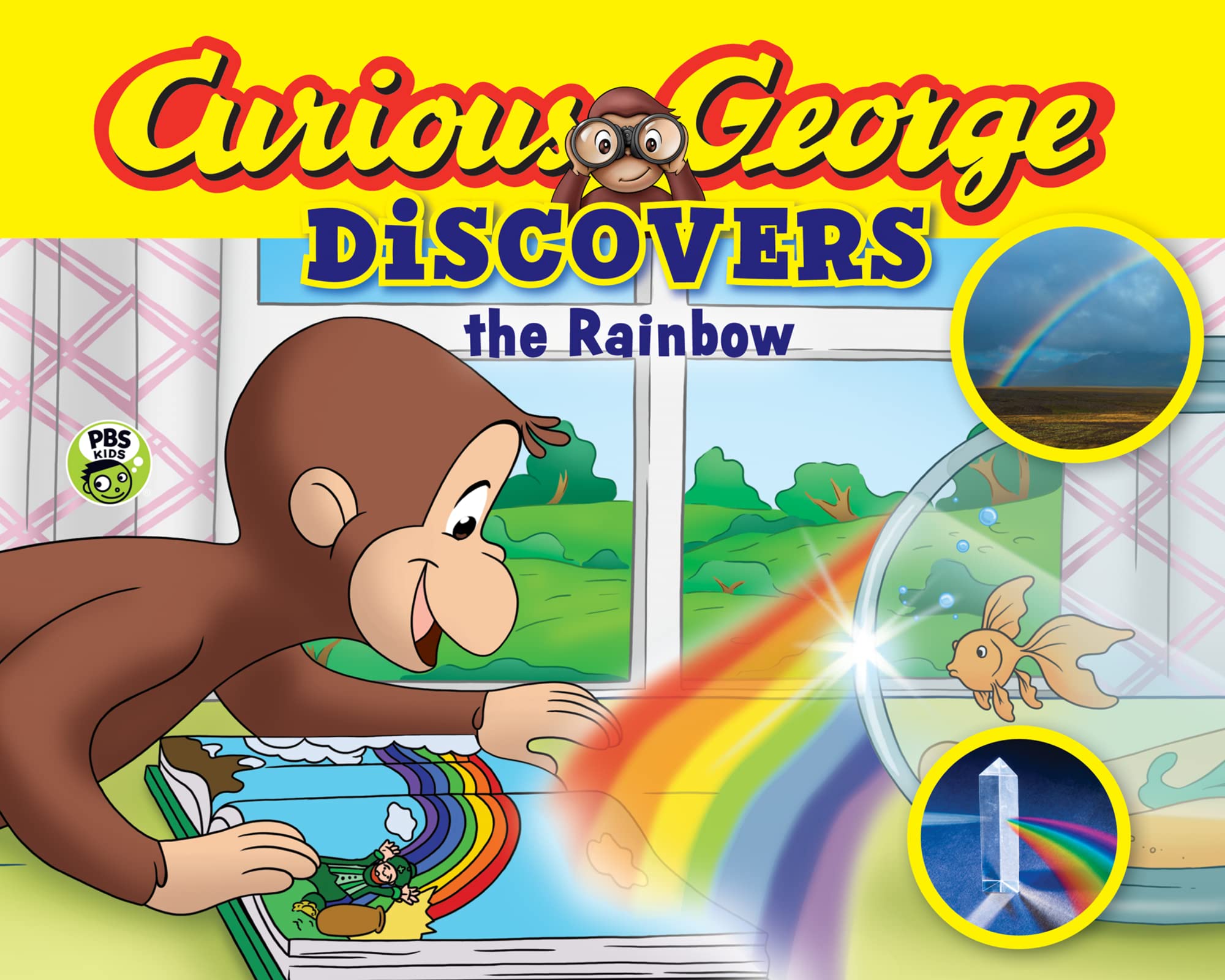 Curious George Discovers the Rainbow (Science Storybook),Used