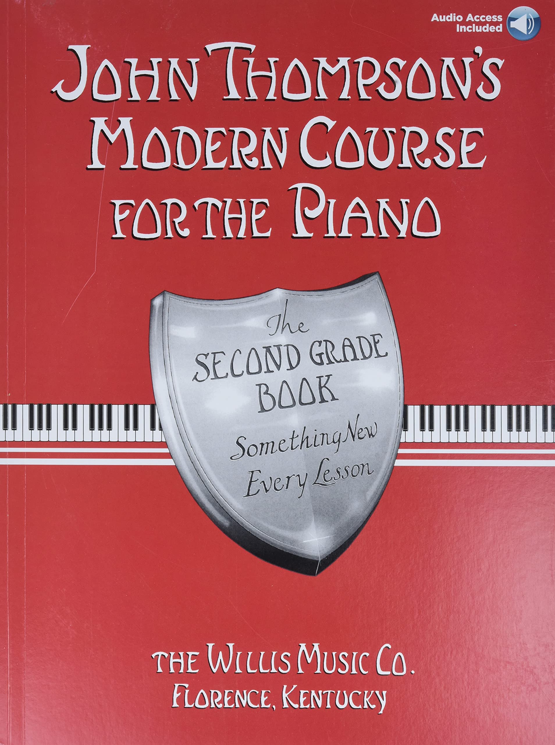 John Thompson's Modern Course for the Piano: Second Grade  Book/Audio (John Thompson's Modern Course for the Piano Series),Used