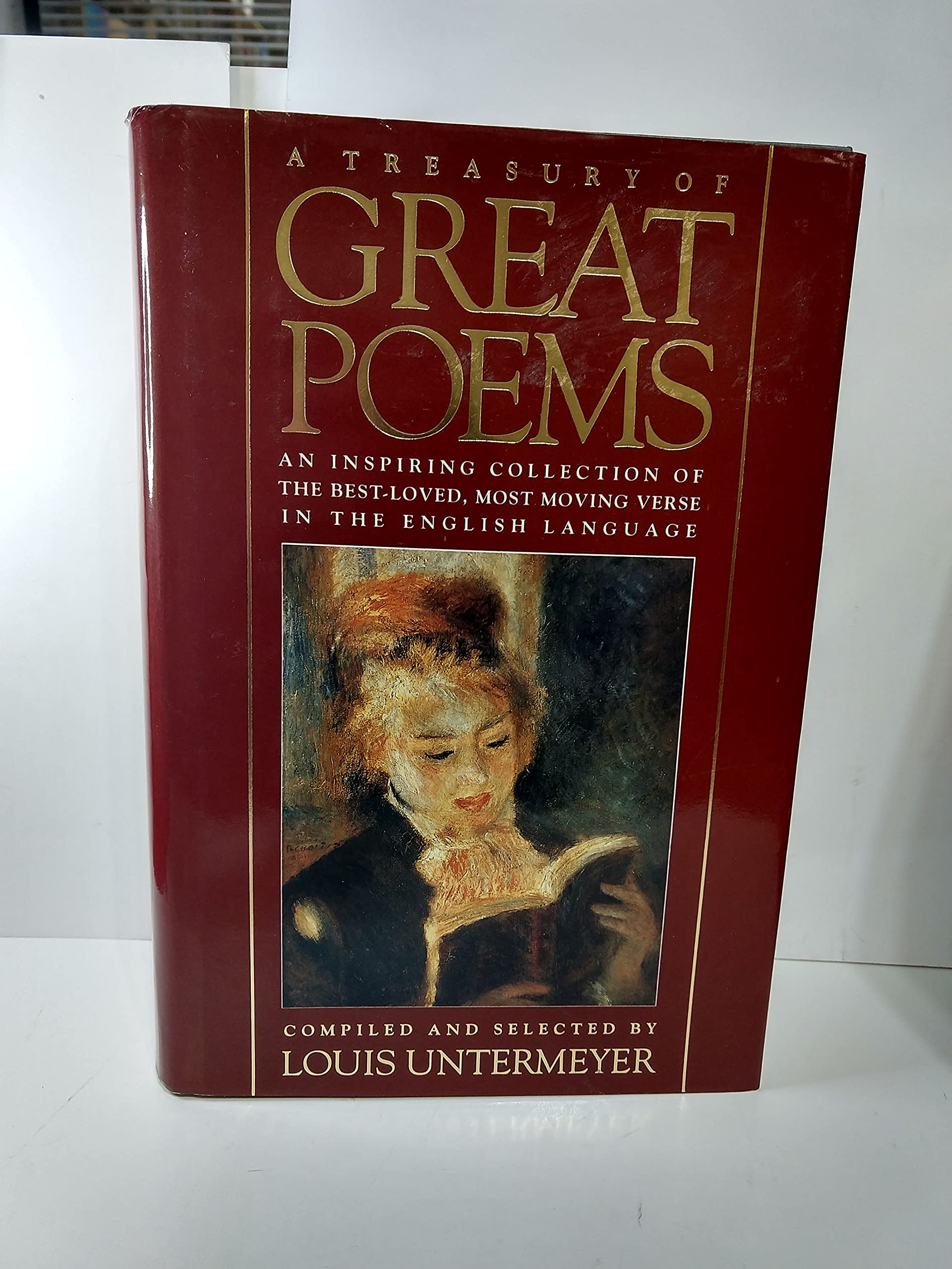 Treasury Of Great Poems: An Inspiring Collection Of The Bestloved, Most Moving Verse In The English Language-used