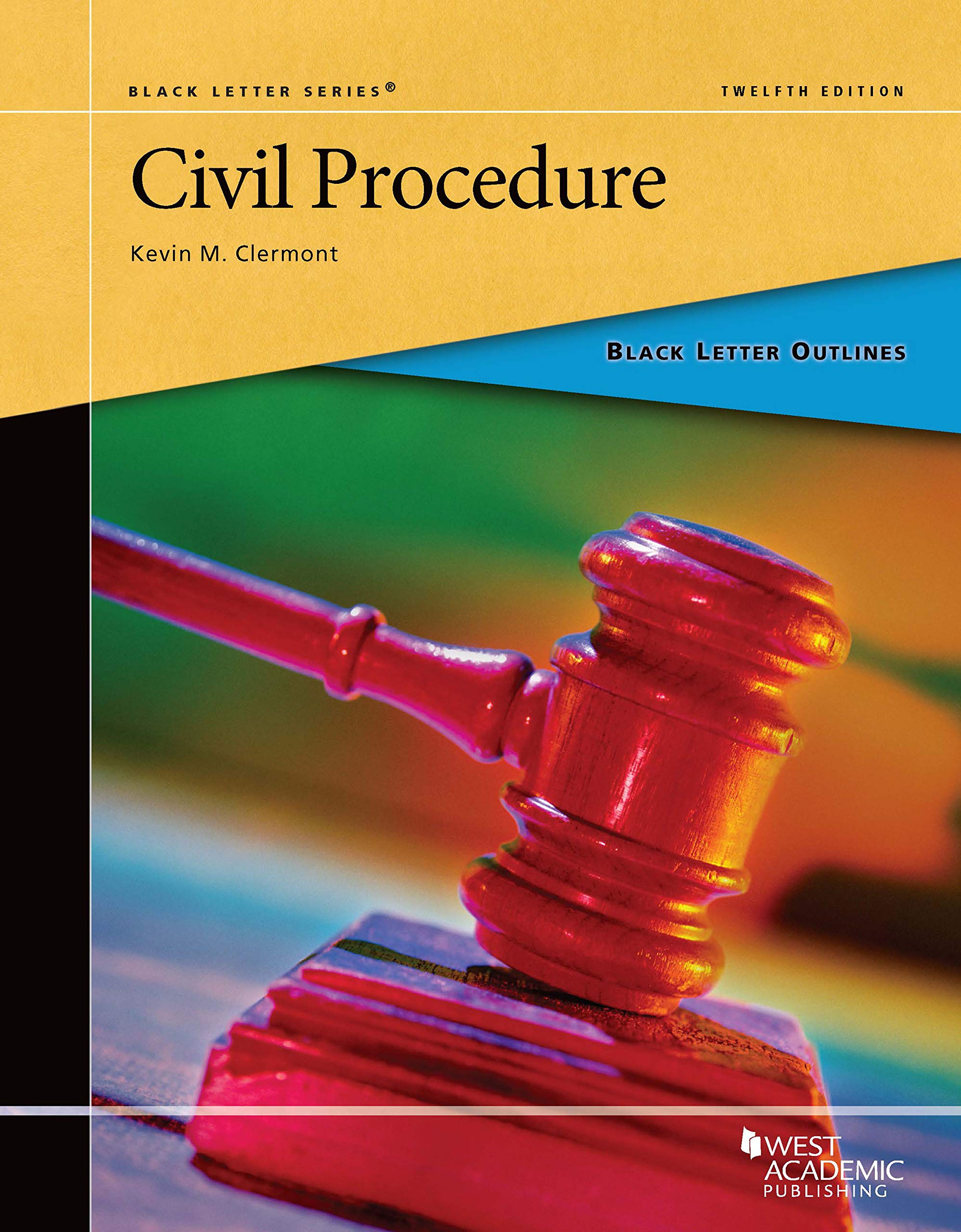 Black Letter Outline on Civil Procedure (Black Letter Outlines),Used