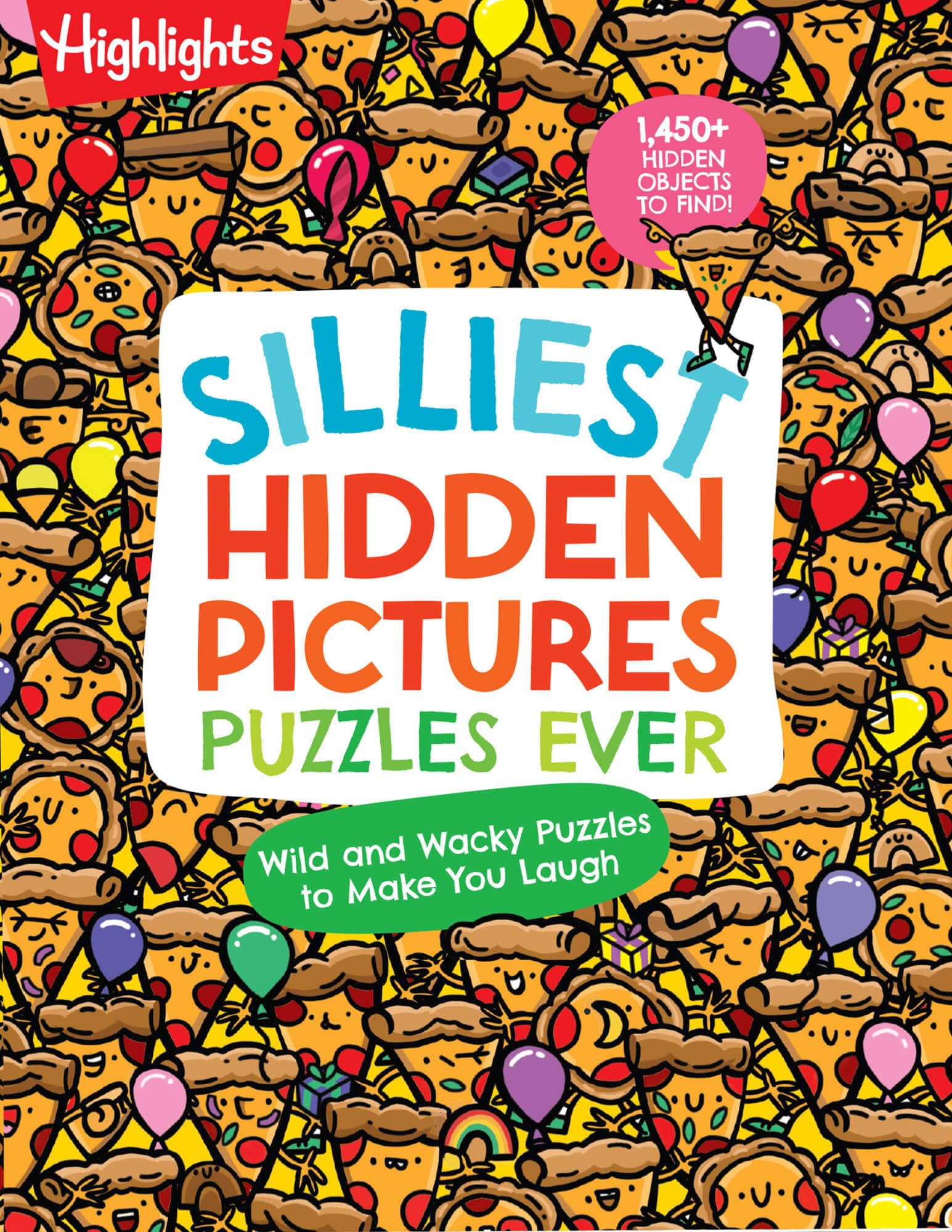 Silliest Hidden Pictures Puzzles Ever (Highlights Hidden Pictures),Used