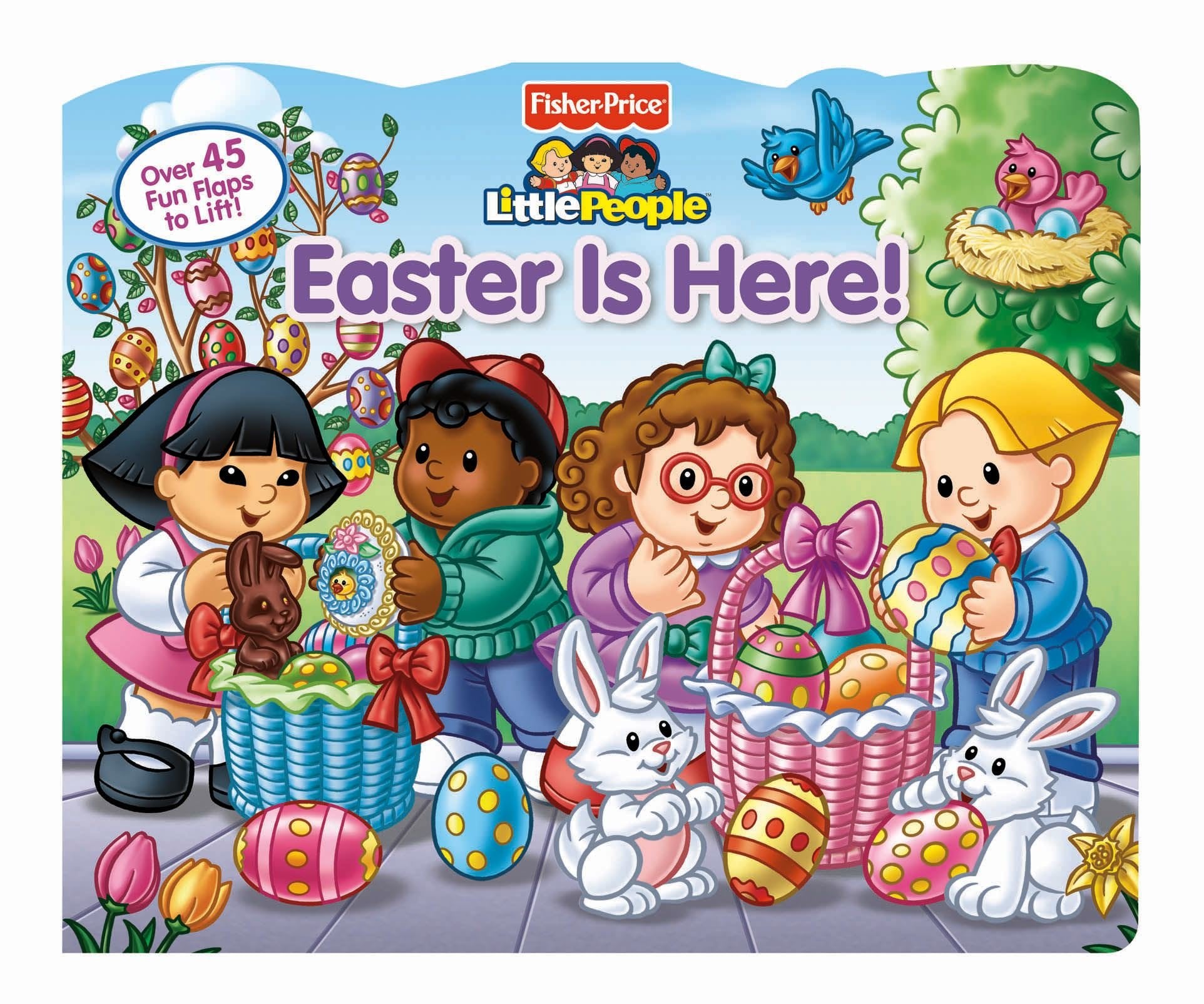 FisherPrice Little People Easter Is Here! (1) (LifttheFlap),Used
