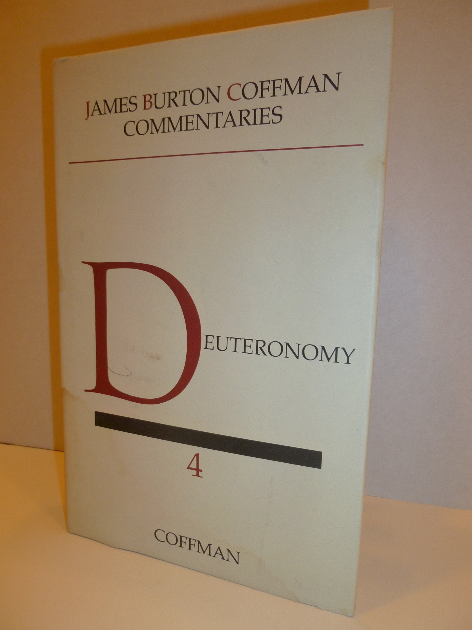 Coffman: Deuteronomy (Commentaries / James Burton Coffman),Used