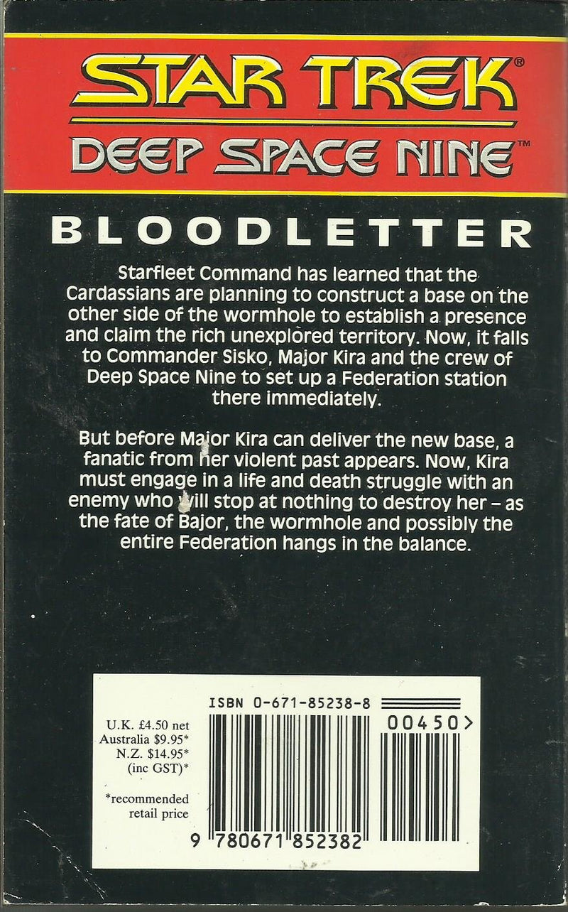 Star Trek  Deep Space Nine: Bloodletter,Used