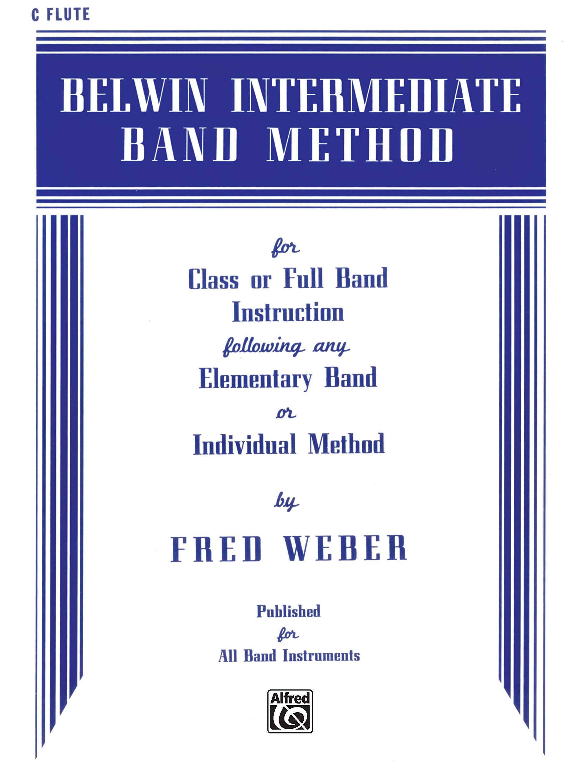 Belwin Intermediate Band Method: C Flute,Used