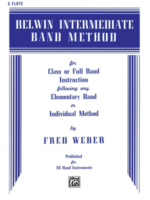 Belwin Intermediate Band Method: C Flute,Used