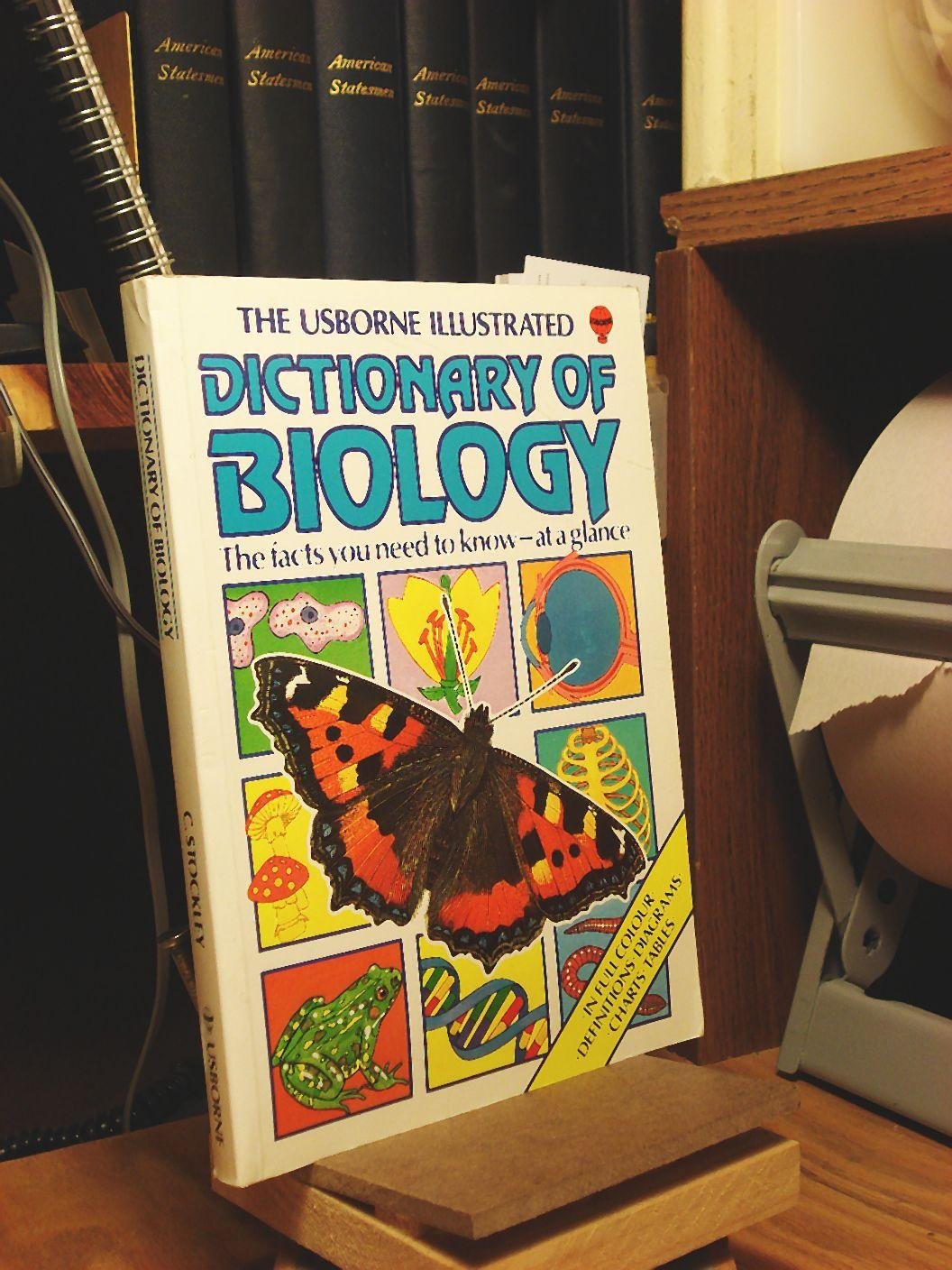 The Usborne Illustrated Dictionary of Biology,Used