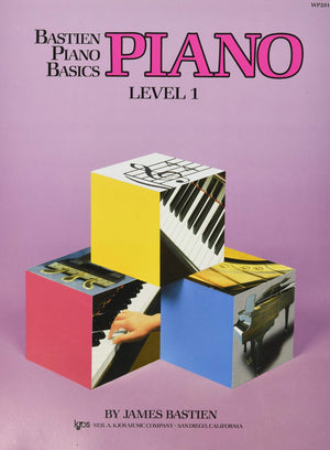 Wp201  Bastien Piano Basics  Piano Level 1,New