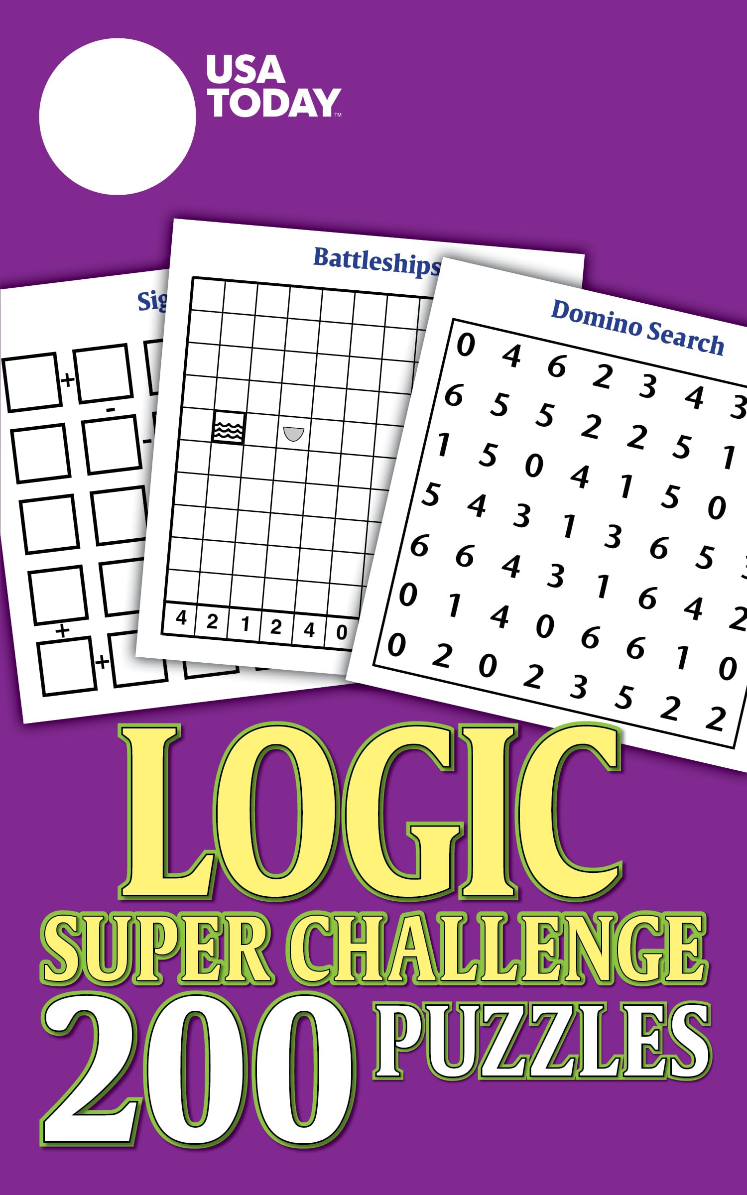 USA TODAY Logic Super Challenge: 200 Puzzles (USA Today Puzzles) (Volume 26),Used