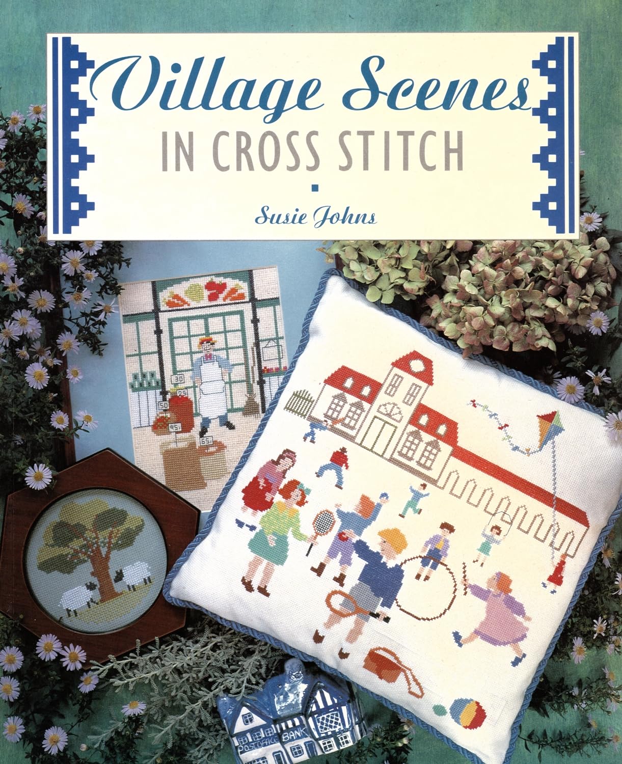 Village Scenes in Cross Stitch (Cross Stitch Ser),New