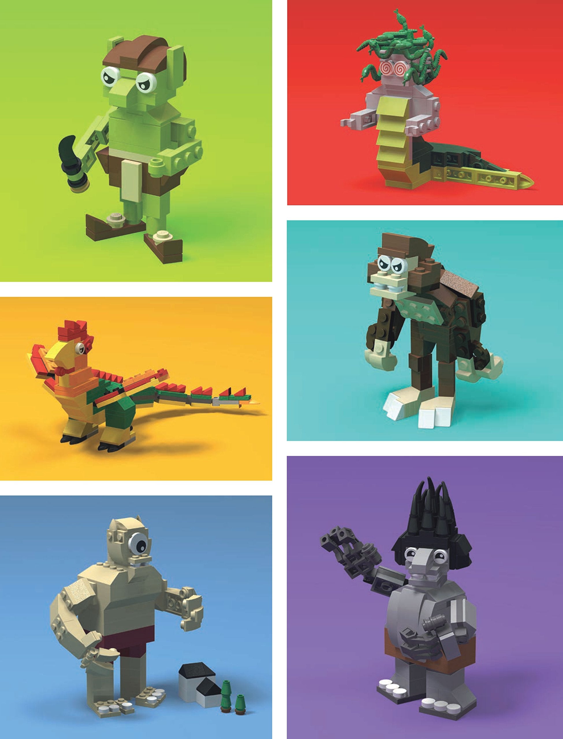 Brick Beasts: 40 Clever & Creative Ideas to Make from Classic Lego (Brick Builds Series),Used