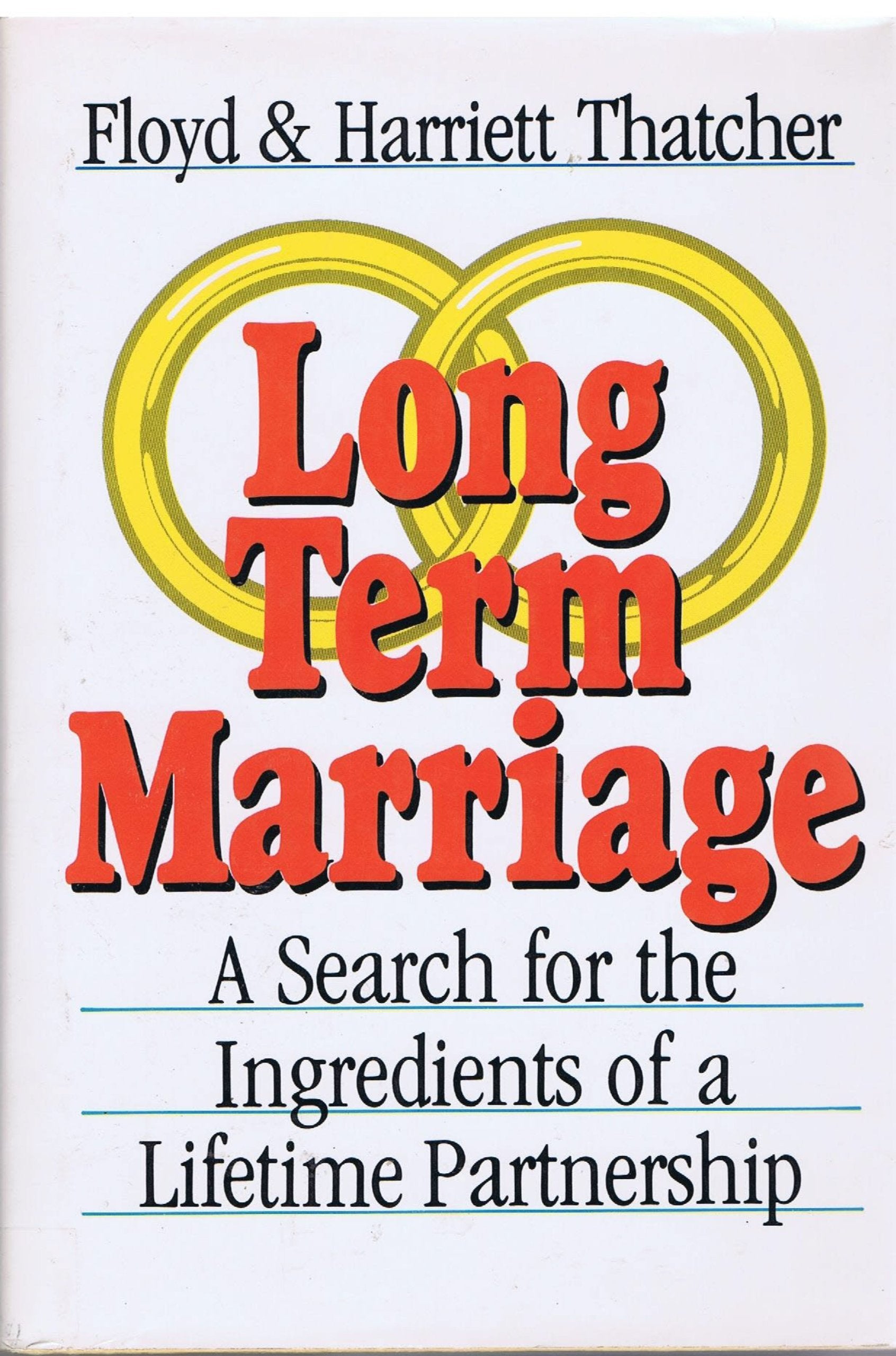 Long Term Marriage,Used