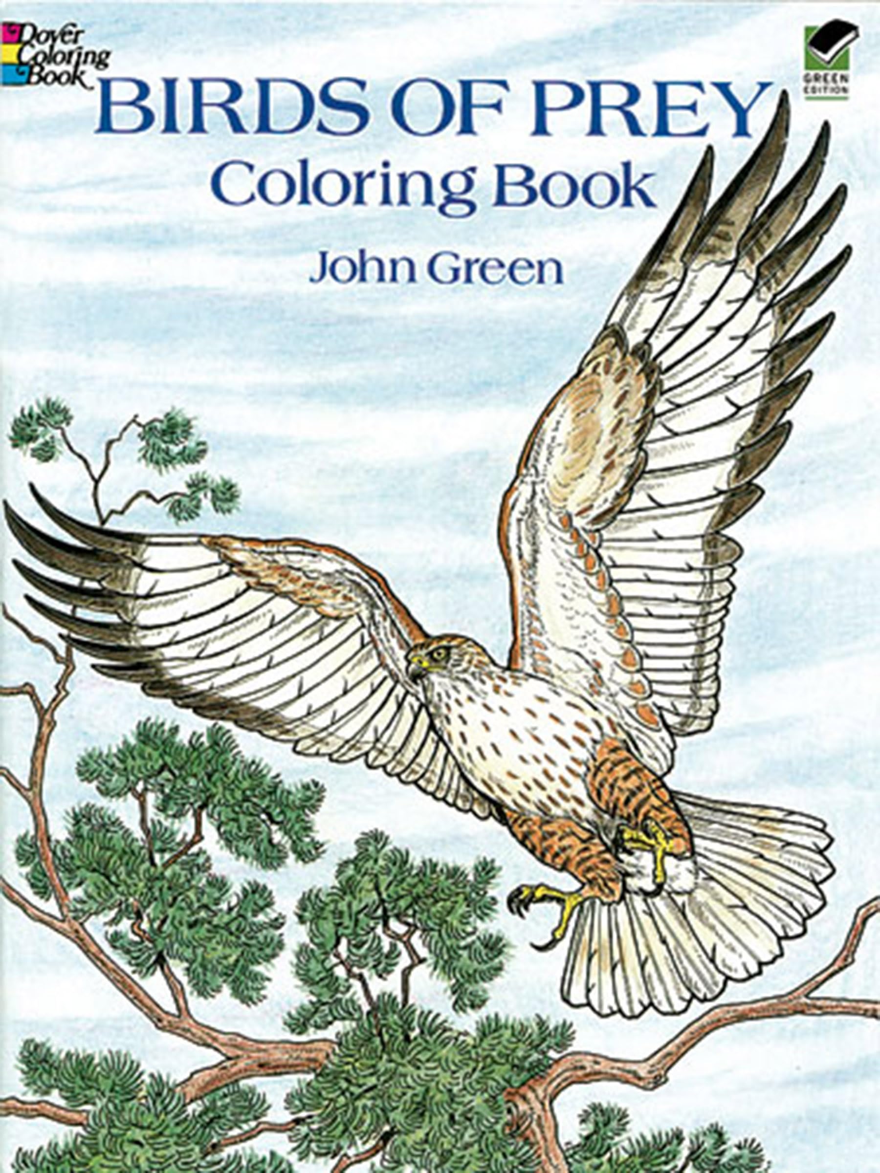 Birds of Prey Coloring Book,Used