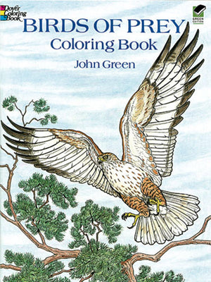 Birds of Prey Coloring Book,Used