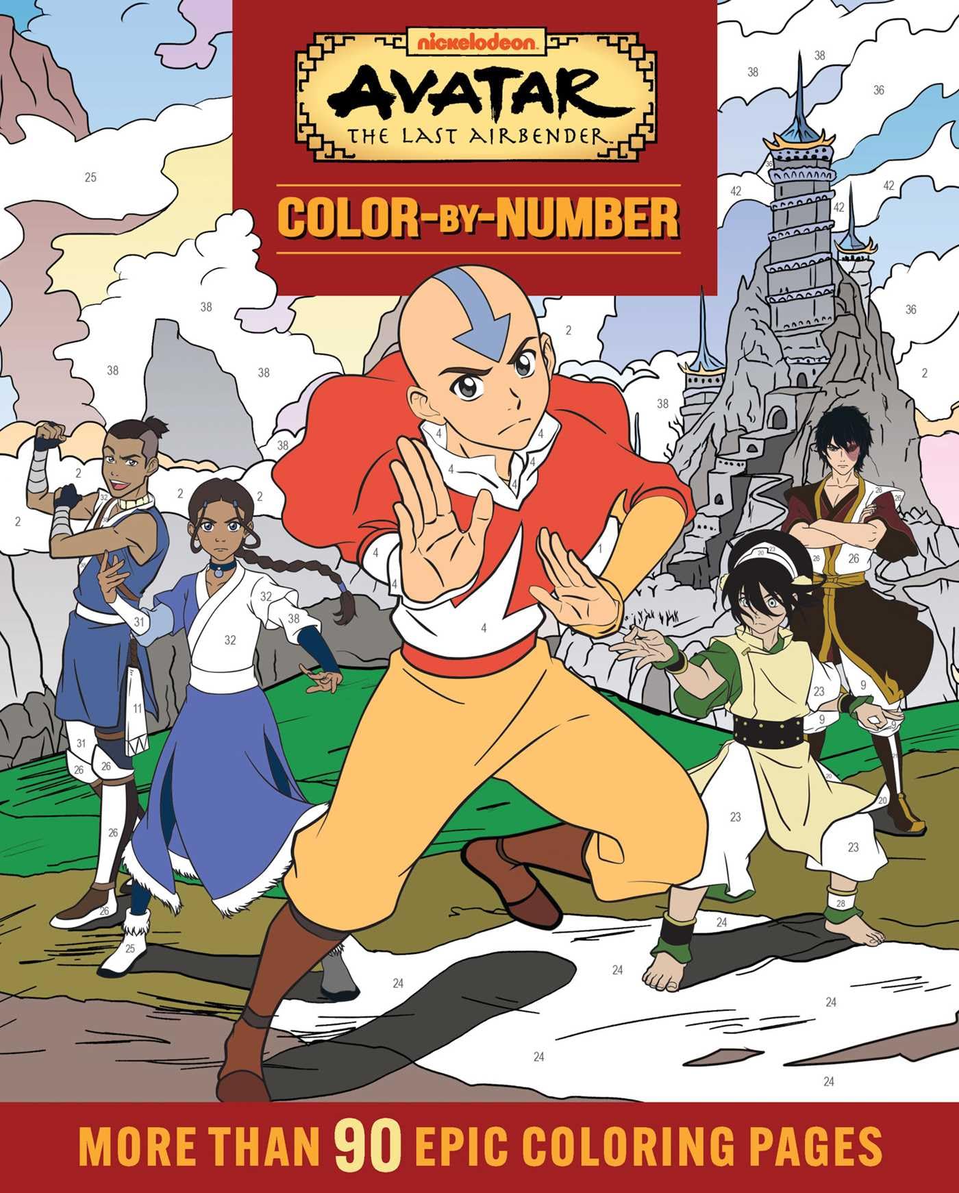 Avatar The Last Airbender ColorByNumber