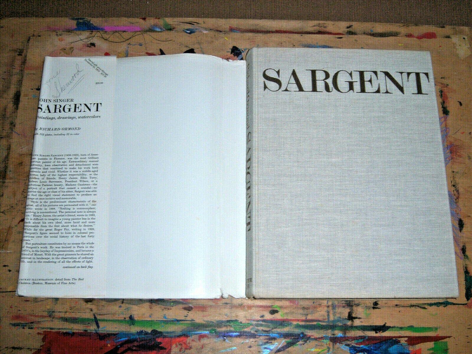 John Singer Sargent: Paintings, Drawings, Watercolors.-used