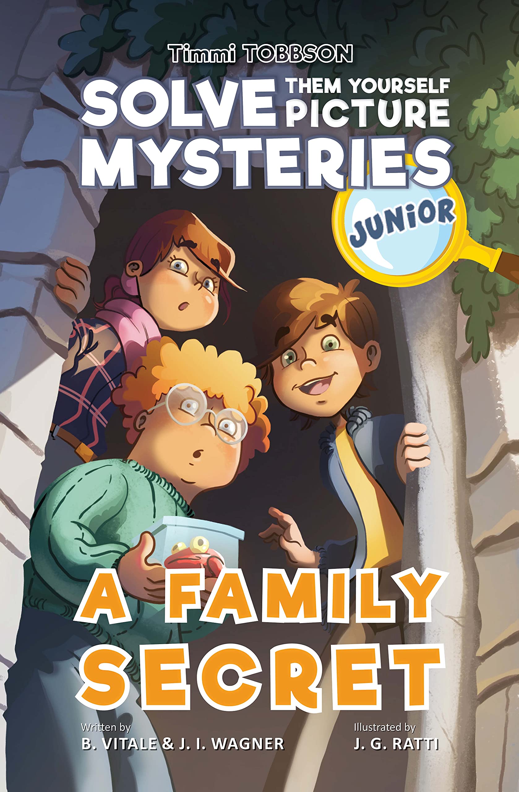 A Family Secret: A Timmi Tobbson Junior (68) Children'S Detective Adventure Book (Solvethemyourself Mysteries Book For Boys A
