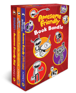 Awesome Friendly Book Bundle (Diary Of A Wimpy Kid),New