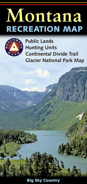 Montana Recreation Map (Benchmark Maps)