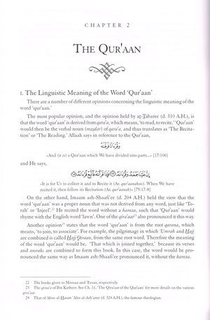 An Introduction to the Sciences of the Qu'ran,New