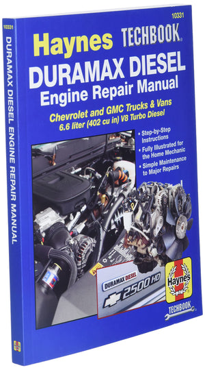 Duramax Diesel Engine for Chevrolet & GMC Trucks & Vans (0112) Haynes TECHBOOK,New