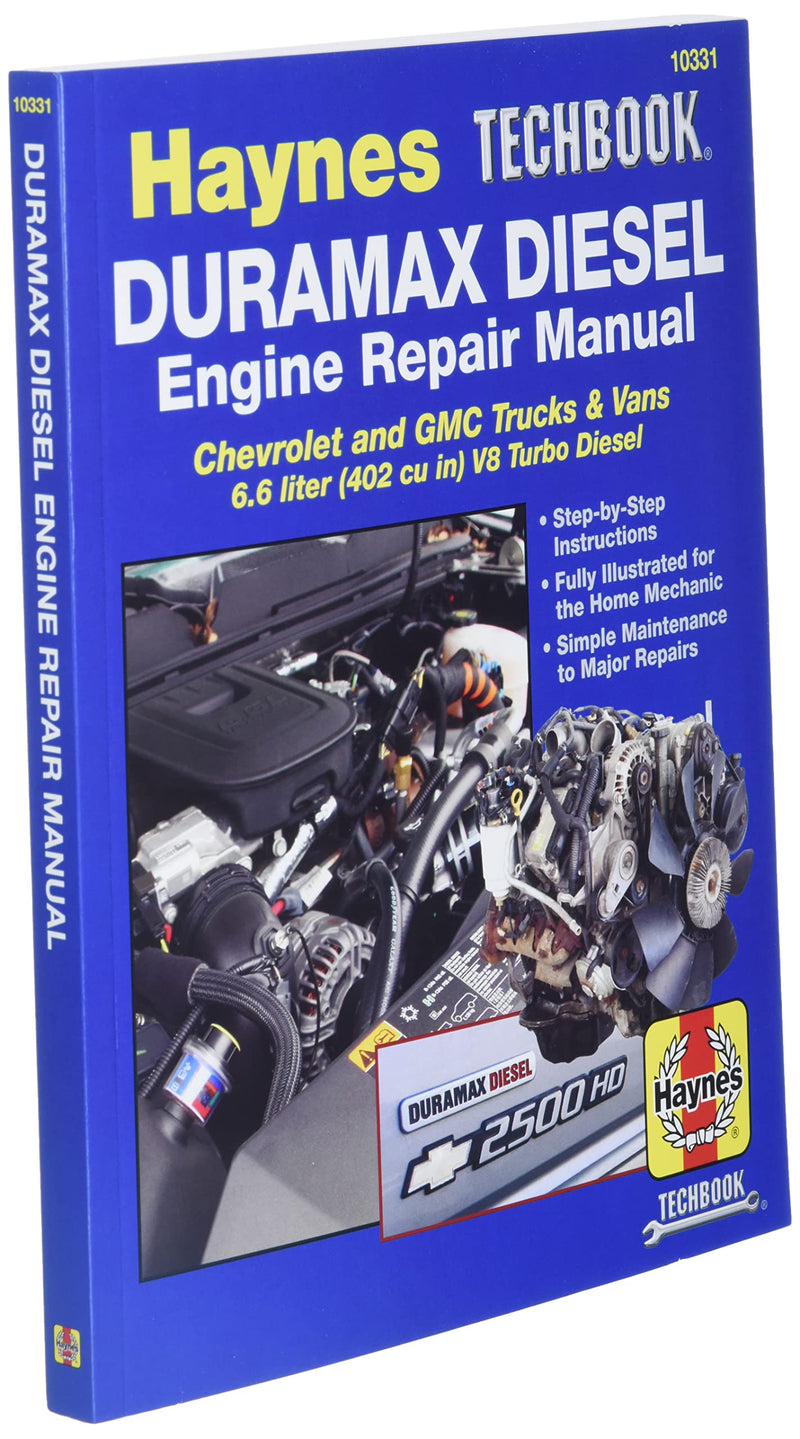 Duramax Diesel Engine for Chevrolet & GMC Trucks & Vans (0112) Haynes TECHBOOK,New