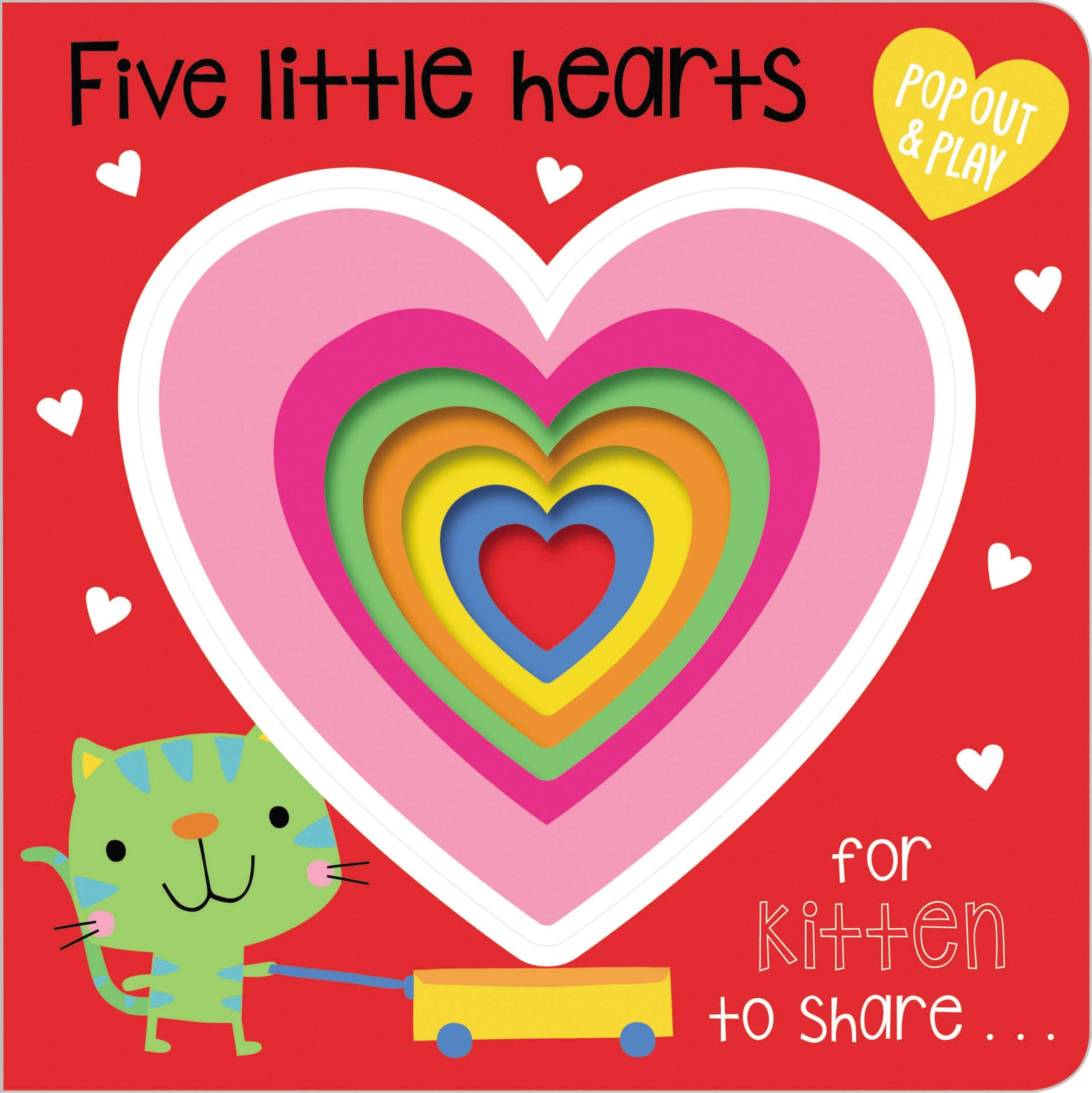 PopOut and Play Five Little Hearts (Pop Out & Play),Used