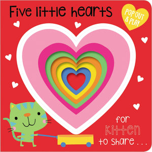 PopOut and Play Five Little Hearts (Pop Out & Play),Used