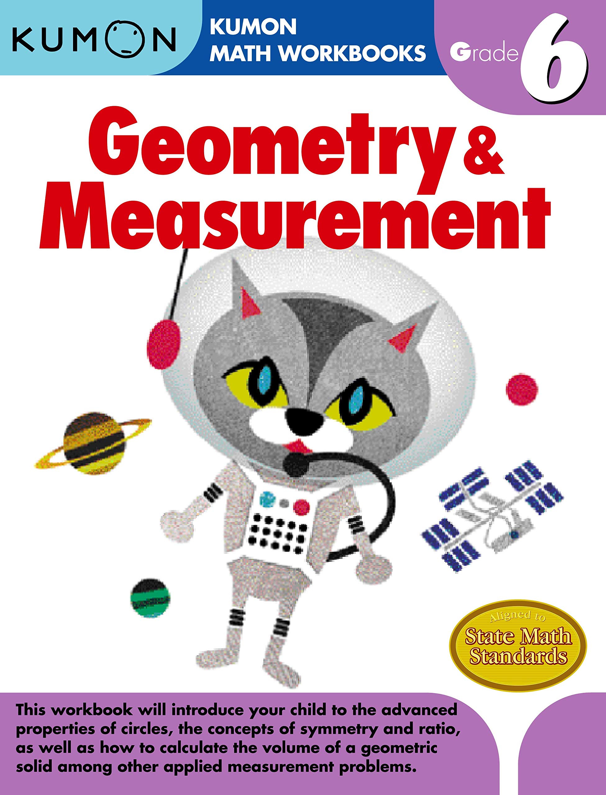 Kumon Grade 6 Geometry & Measurement (Kumon Math Workbooks),Used