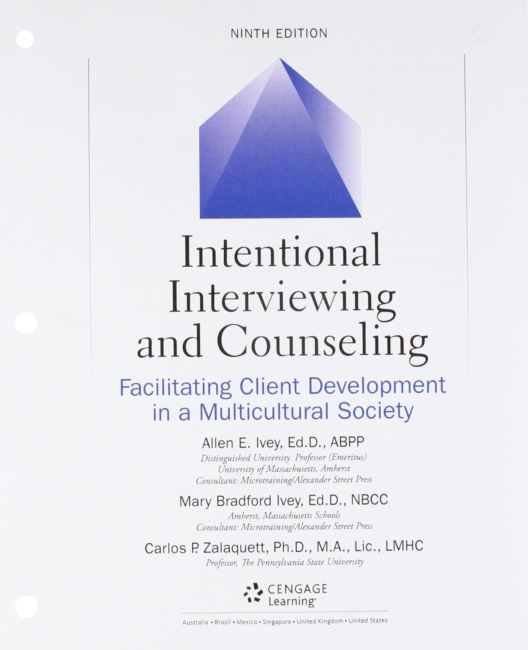 Bundle: Intentional Interviewing and Counseling: Facilitating Client Development in a Multicultural Society, LooseLeaf Version,,Used