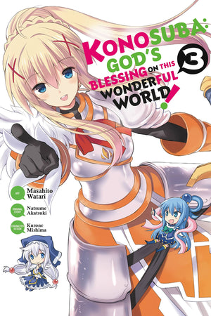 Konosuba: God's Blessing on This Wonderful World!, Vol. 3 (manga) (Konosuba (manga), 3),Used