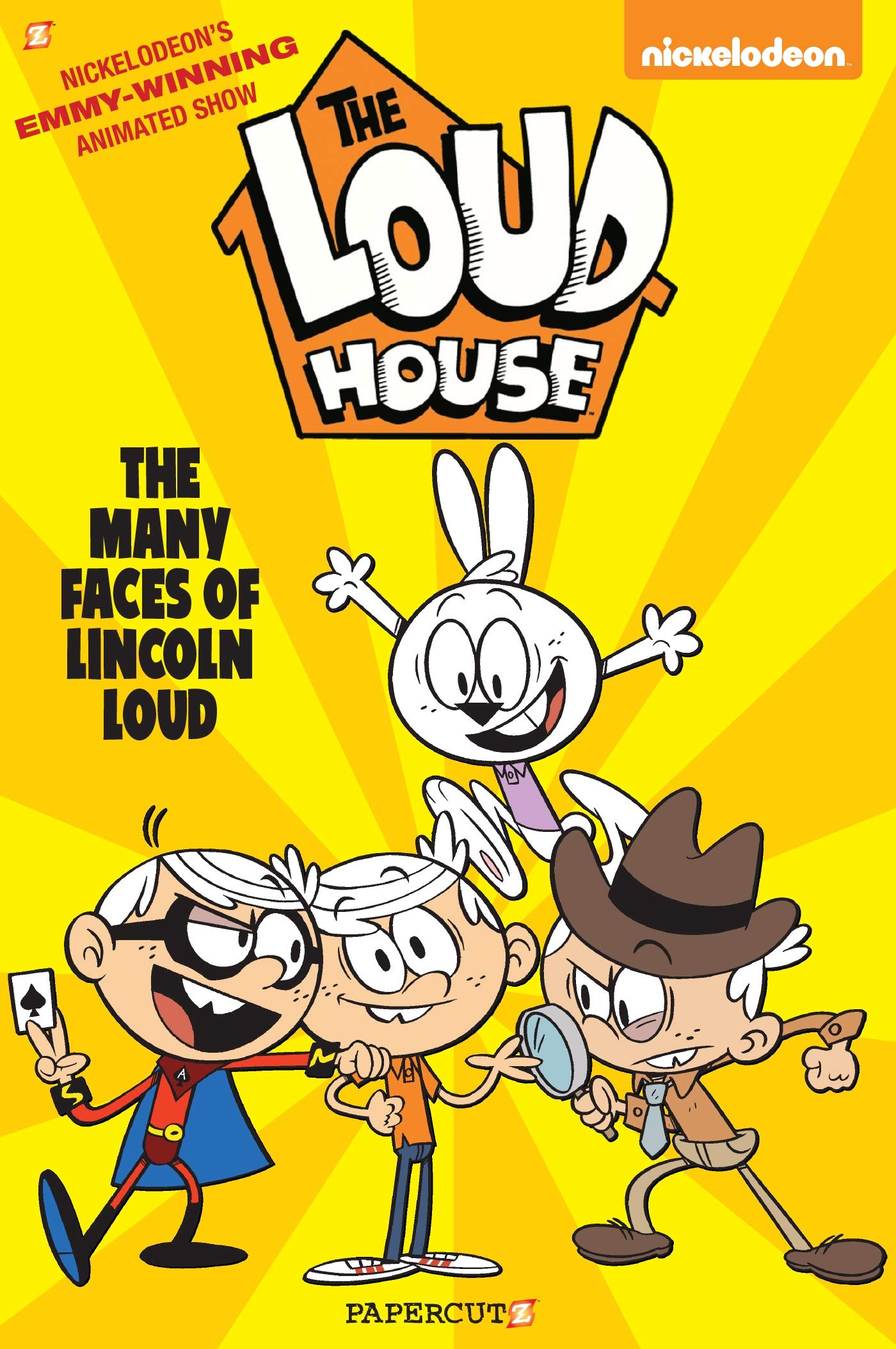 The Loud House #10: The Many Faces of Lincoln Loud (10),New