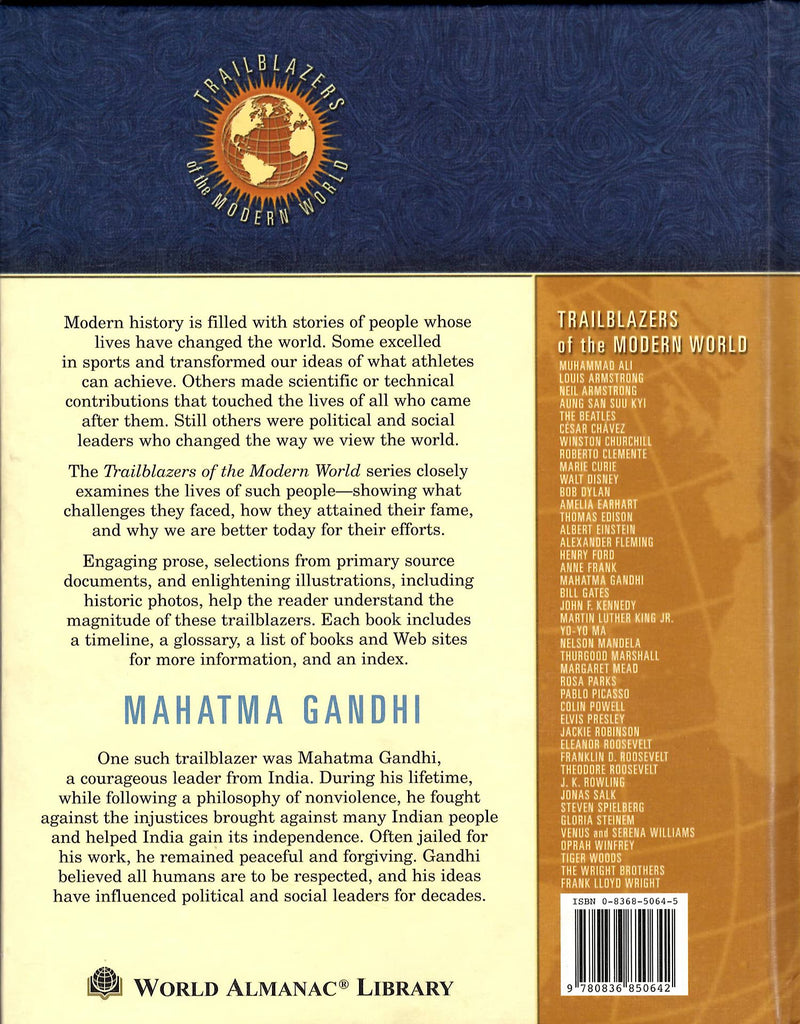 Mahatma Gandhi (Trailblazers of the Modern World),Used
