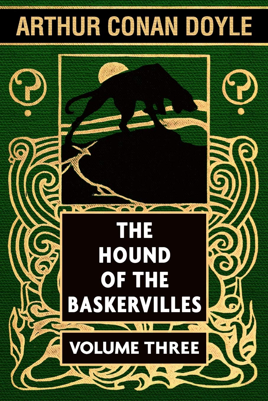 The Hound of the Baskervilles by Arthur Conan Doyle VOL 3: Super Large Print Edition of the Classic Sherlock Holmes Mystery Spec,Used