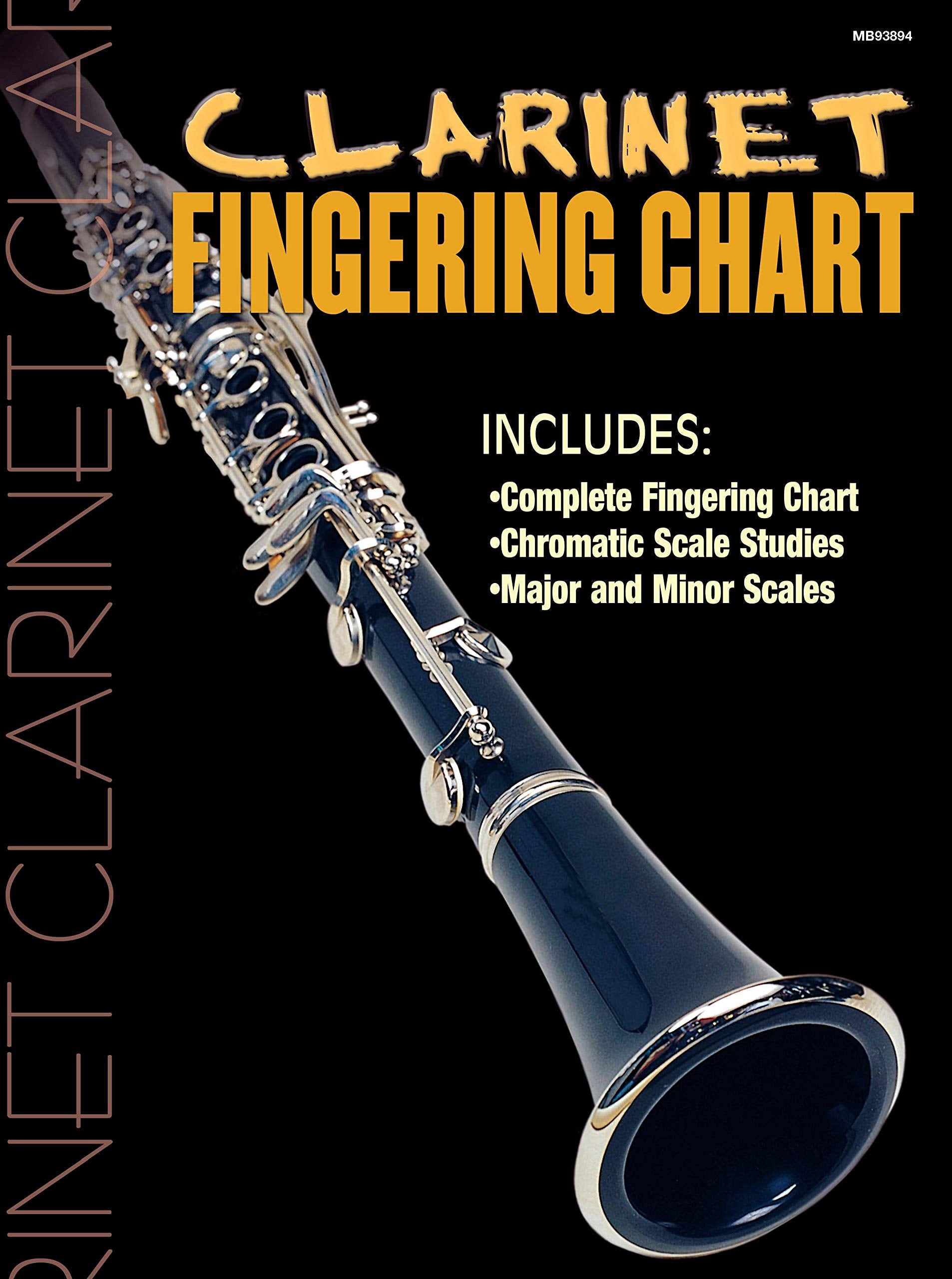 Clarinet Fingering Chart,Used