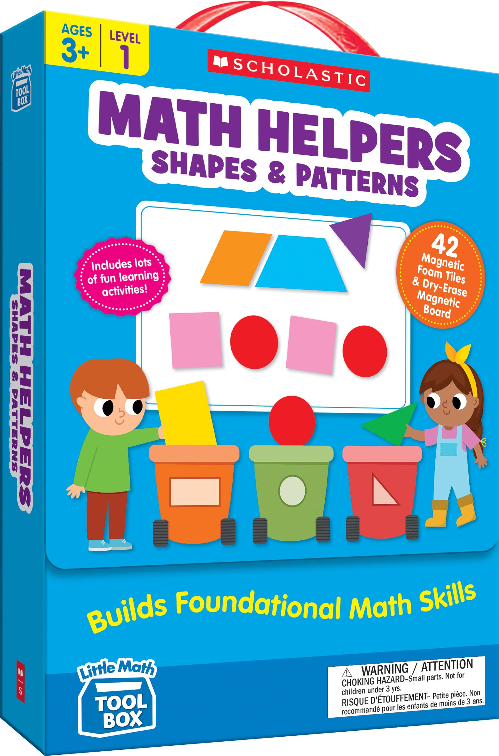 Little Math Tool Box: Math Helpers: Shapes & Patterns: Builds Foundational Math Skills