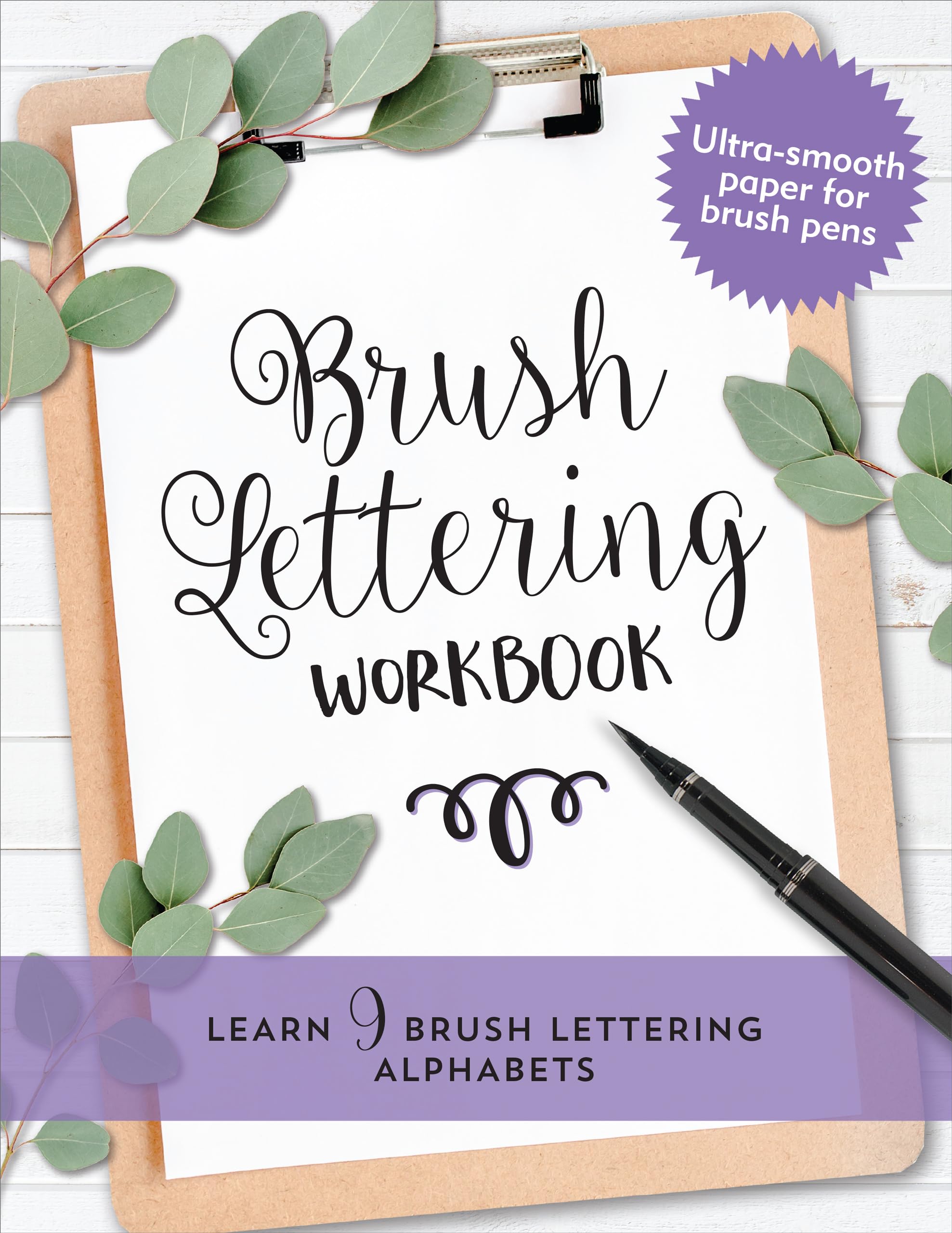 Brush Lettering Workbook,Used